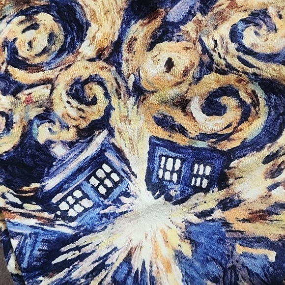 Dr. Who Scarf - Exploding Tardis - Picture 2 of 2